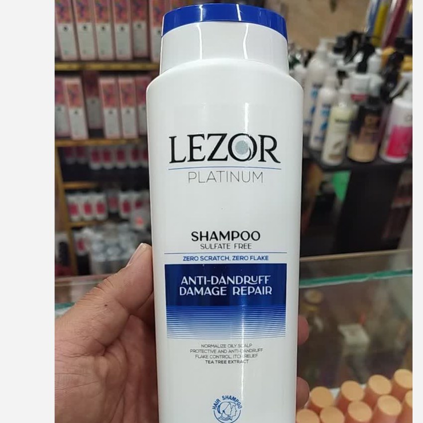 شامپو ضدشوره لزور بدون سولفات