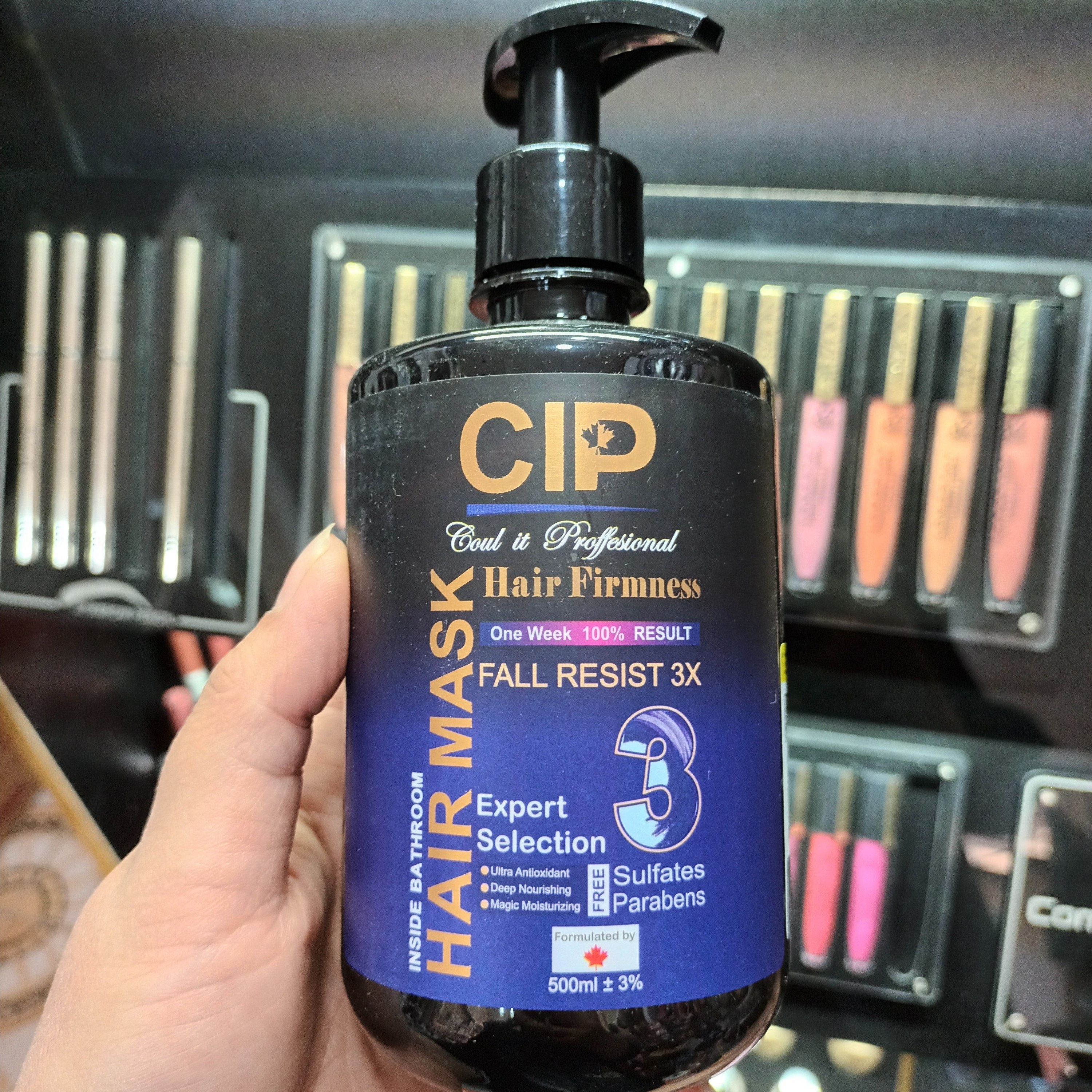 ماسک مو تقویتی موهای آسیب دیده CIP با آبکشی