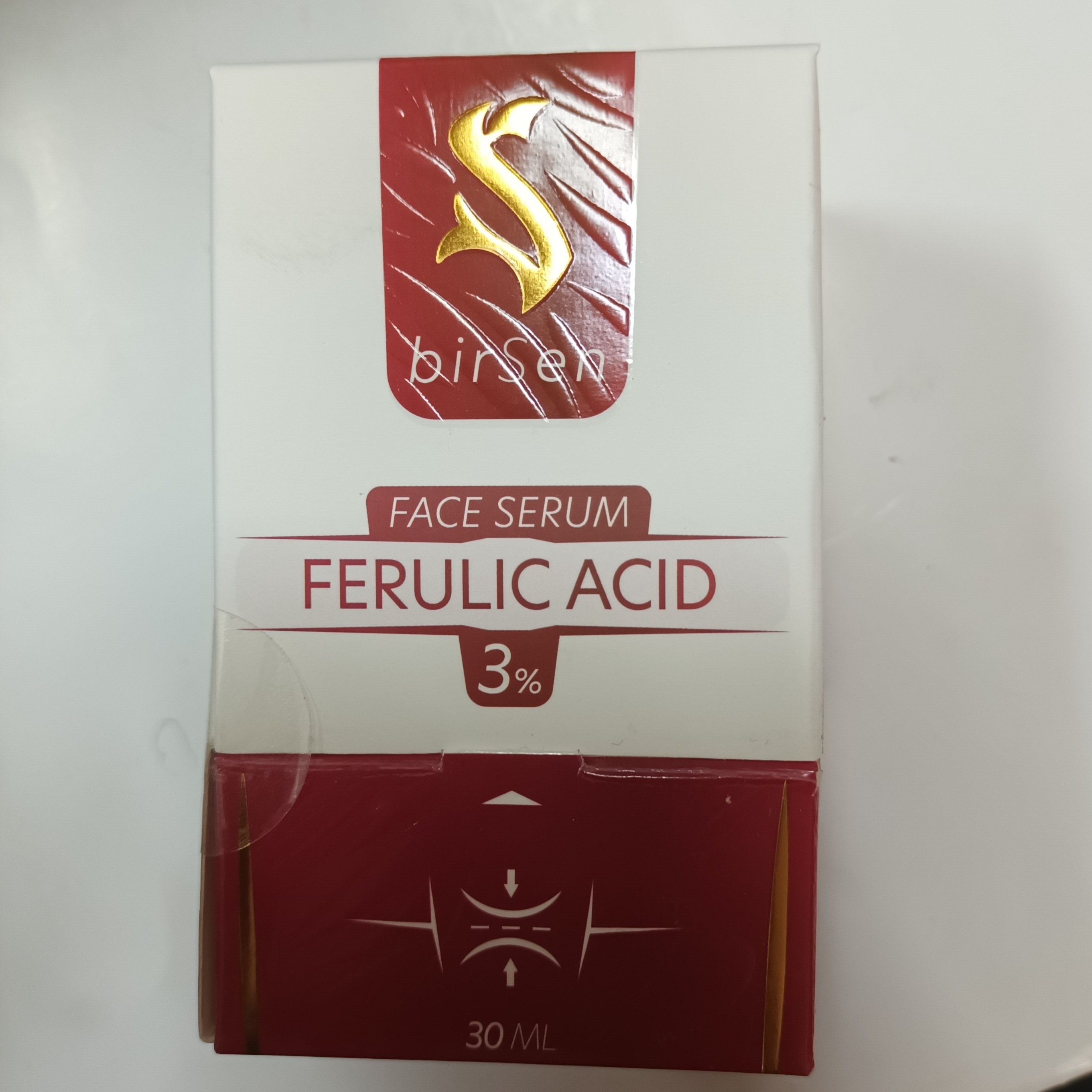 سرم صورت فرولیک اسید 3 درصد بیرسین کیمیا