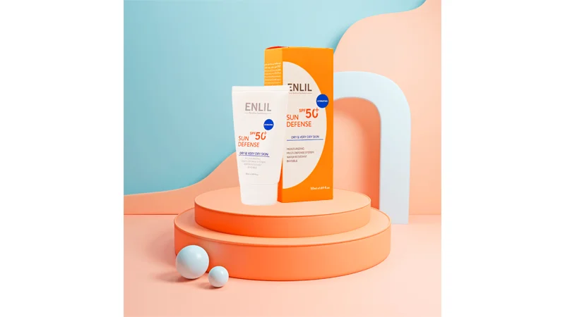 کرم ضدآفتاب بیرنگ سان دیفنس انلیل پوست خشک spf ۵۰، حجم ۵۰ میل