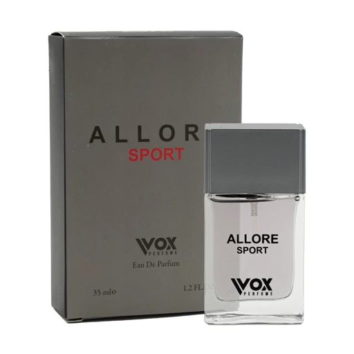 ادوپرفیوم عطر وی وکس الور اسپرت Vox Allore Sport | عطر اصلی 8 ساعته 35 Ml
