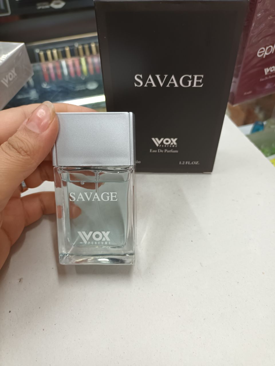 عطر ادوپرفیوم مردانه وی وکس مدل SAVAGE حجم ۳۵ میلی‌لیتر با رایحه خنک