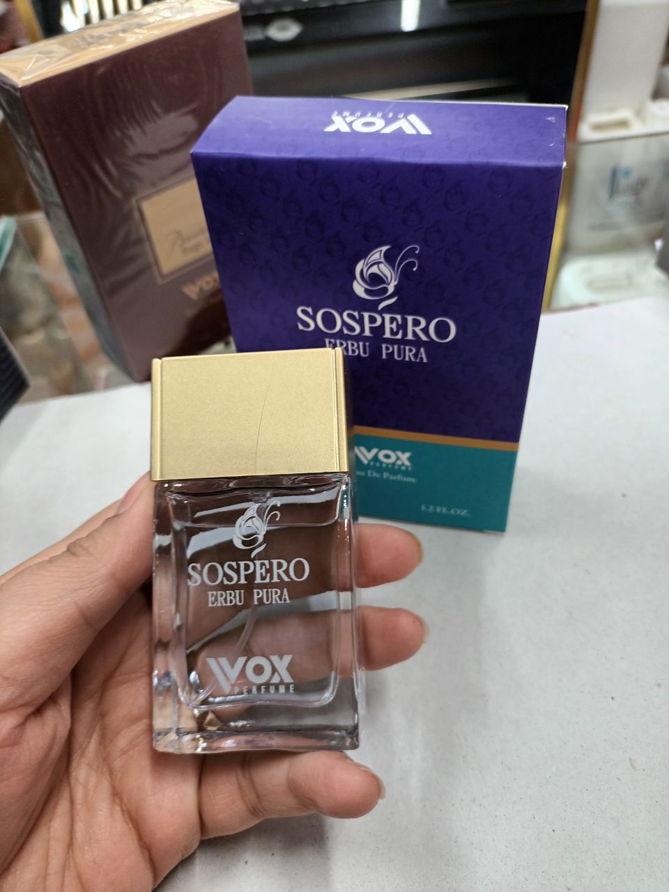 عطر جیبی وی وکس سوسپرو Vox Sospero | عطر اصلی 8 ساعته  35 میل