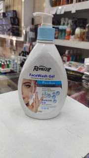 ژل شستشوی صورت رینوزیت حاوی هیالورونیک اسید حجم ۵۰۰ میلی لیتر